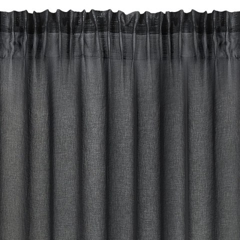 FIRANA GOTOWA DOLLY NA TAŚMIE 140 X 250 CM CZARNY