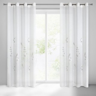 FIRANA GOTOWA ISABEL 140 X 250 CM BIAŁY