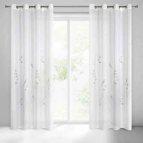 FIRANA GOTOWA ISABEL 140 X 250 CM BIAŁY