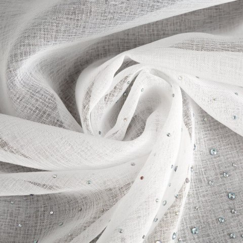 FIRANA GOTOWA MOLLY 350 X 150 CM BIAŁY