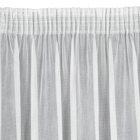 FIRANA GOTOWA MONIC NA TAŚMIE 140 X 270 CM BIAŁY