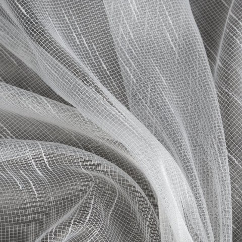 FIRANA GOTOWA NESSI 140 X 250 CM BIAŁY