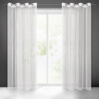 FIRANA GOTOWA NICEA 140 X 250 CM BIAŁY