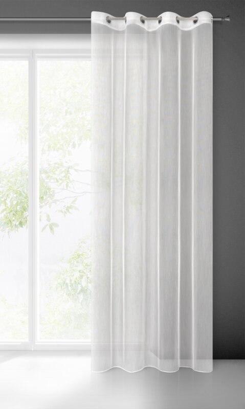 FIRANA GOTOWA NICEA 140 X 250 CM BIAŁY