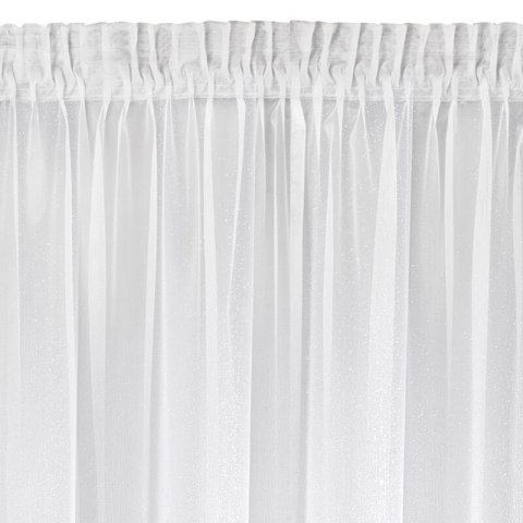 FIRANA GOTOWA SAKALI NA TAŚMIE 350 X 250 CM BIAŁY