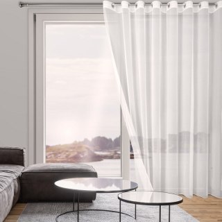 FIRANA GOTOWA TAMINA 350 X 250 CM BIAŁY