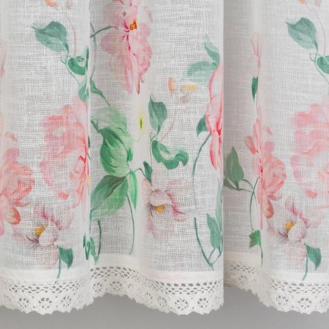 FIRANA GOTOWA ASTEJA NA TAŚMIE 150 X 60 CM BIAŁY