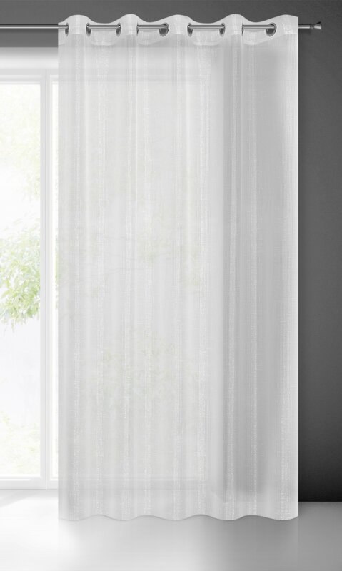 FIRANA GOTOWA EMMA 290 X 250 CM BIAŁY