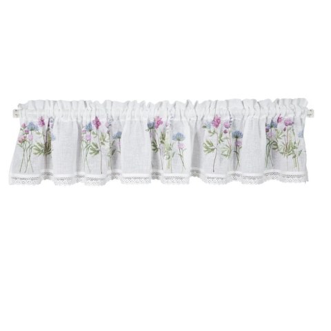FIRANA GOTOWA LAURA 150 X 30 CM BIAŁY