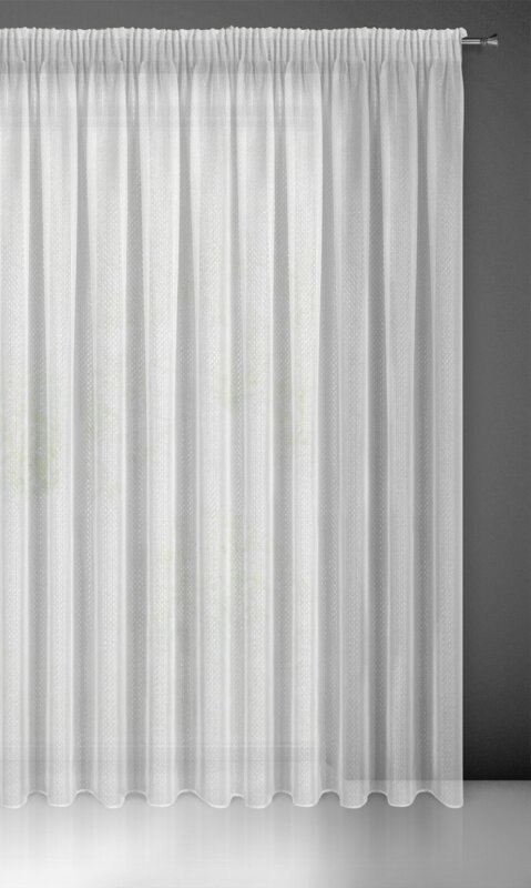 FIRANA GOTOWA LOARA NA TAŚMIE 300 X 270 CM BIAŁY