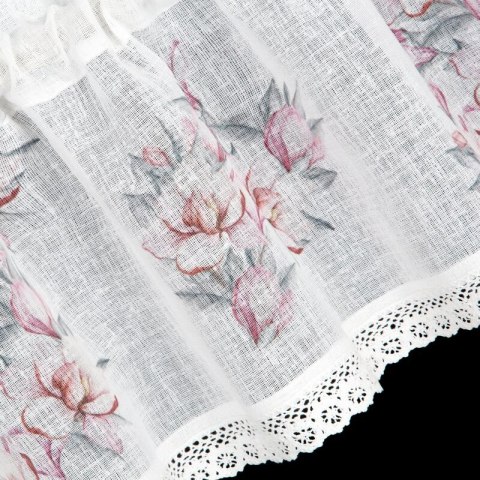 FIRANA GOTOWA SUZY 150 X 30 CM BIAŁY