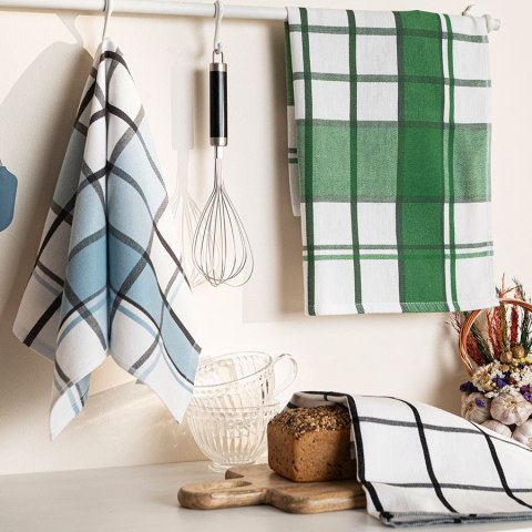 KRATI Ścierka kuchenna, rozmiar 50x70cm, kolor błękitny 009 (promocja) KRATI Ścierka kuchenna, rozmiar 50x70cm, kolor błękitny 009 (promocja)