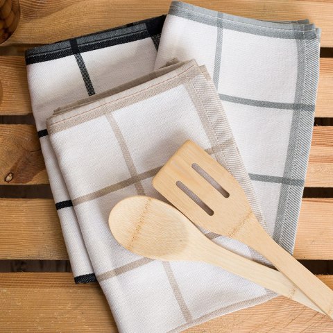 KRATKA Ścierka kuchenna, rozmiar 50x70cm, kolor beżowy 002 (promocja) KRATKA Ścierka kuchenna, rozmiar 50x70cm, kolor beżowy 002 (promocja)