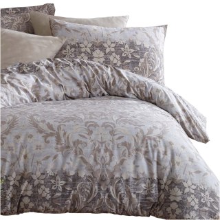 Pościel bawełniana FLORAL BROWN/160x200 COTTONLOVE EXCLUSIVE