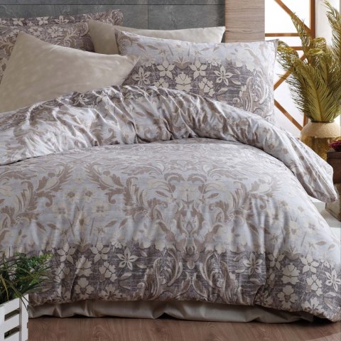 Pościel bawełniana FLORAL BROWN/200x220 COTTONLOVE EXCLUSIVE Pościel bawełniana FLORAL BROWN/200x220 COTTONLOVE EXCLUSIVE