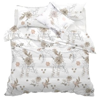 Pościel bawełniana LARIN BROWN/200x220 COTTONLOVE EXCLUSIVE