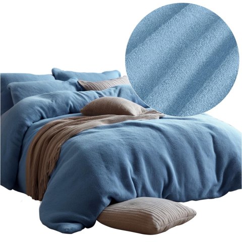 Pościel frotte niebieski 17/160x200 Pościel frotte niebieski 17/160x200
