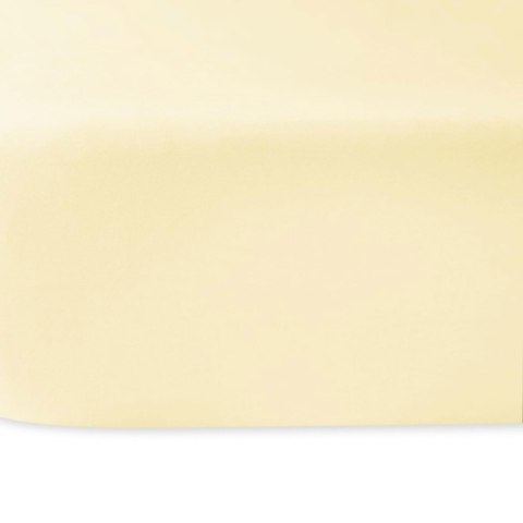 Prześcieradło satyna bawełniana krem 155/200x220 Prześcieradło satyna bawełniana krem 155/200x220