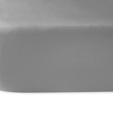 Prześcieradło satyna bawełniana popiel 024/200x220 Prześcieradło satyna bawełniana popiel 024/200x220
