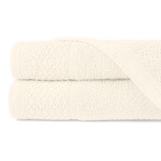Ręcznik D Bawełna 100% Solano Ecru + Beż (P) 2x50x90+2x70x140 kpl.