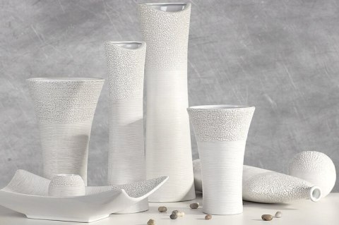 FIGURKA DEKORACYJNA RISO 5 X 14 X 21 CM KREMOWY