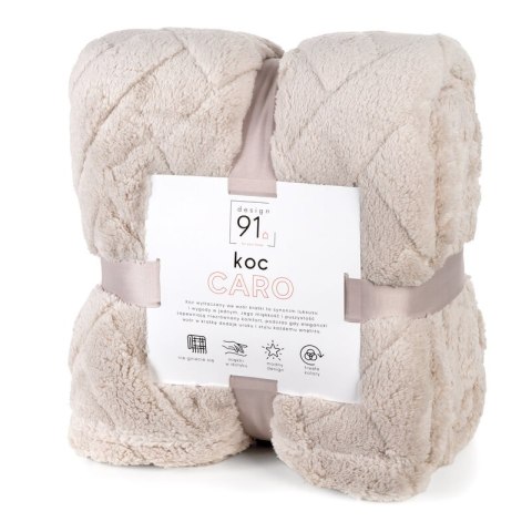 KOC D91 CARO 70 X 160 CM BEŻOWY