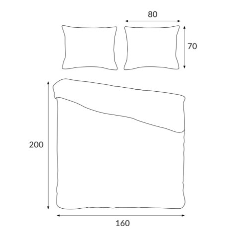Pościel satyna bawełniana CIZGILI ANTHRACITE/160x200 EXCLUSIVE Pościel satyna bawełniana CIZGILI ANTHRACITE/160x200 EXCLUSIVE