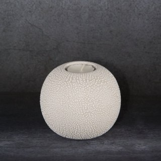 ŚWIĄTECZNA CERAMIKA FI 9 X 8 CM KREMOWY