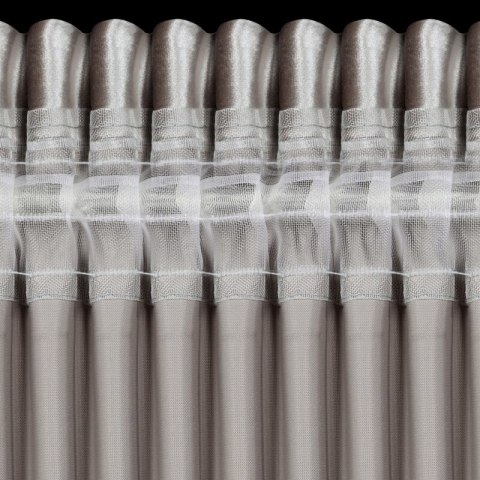 ZASŁONA GOTOWA CAMERON NA TAŚMIE 140 X 270 CM BEŻOWY