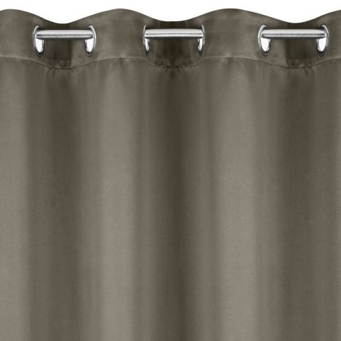 ZASŁONA GOTOWA NERISA 140 X 250 CM CIEMNOBEŻOWY ZASŁONA GOTOWA NERISA 140 X 250 CM CIEMNOBEŻOWY