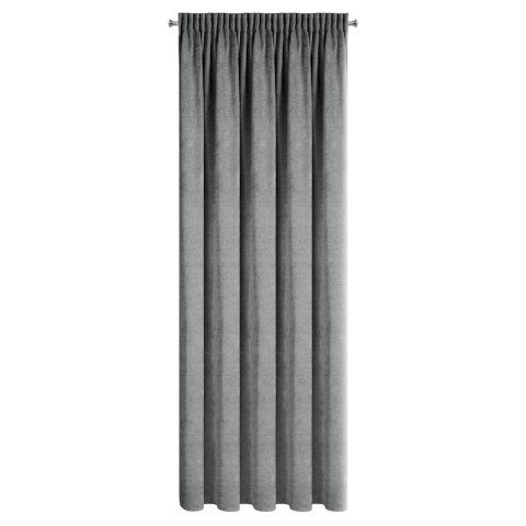 ZASŁONA GOTOWA NESKA NA TAŚMIE 140 X 270 CM STALOWY ZASŁONA GOTOWA NESKA NA TAŚMIE 140 X 270 CM STALOWY