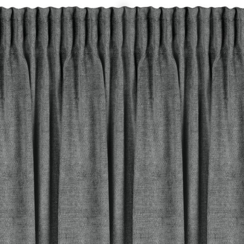 ZASŁONA GOTOWA NESKA NA TAŚMIE 140 X 270 CM STALOWY ZASŁONA GOTOWA NESKA NA TAŚMIE 140 X 270 CM STALOWY