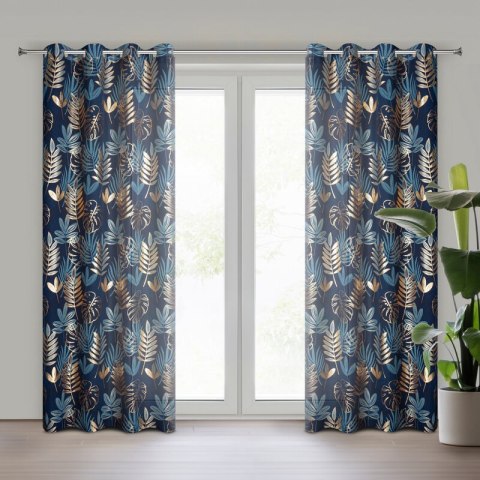 ZASŁONA GOTOWA RINA 140 X 250 CM GRANATOWY ZASŁONA GOTOWA RINA 140 X 250 CM GRANATOWY
