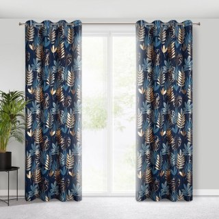 ZASŁONA GOTOWA RINA 140 X 250 CM GRANATOWY