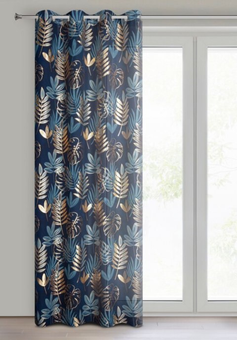 ZASŁONA GOTOWA RINA 140 X 250 CM GRANATOWY ZASŁONA GOTOWA RINA 140 X 250 CM GRANATOWY