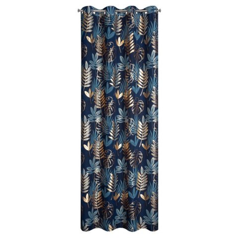 ZASŁONA GOTOWA RINA 140 X 250 CM GRANATOWY ZASŁONA GOTOWA RINA 140 X 250 CM GRANATOWY