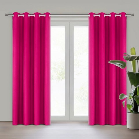 ZASŁONA GOTOWA RITA 140 X 250 CM AMARANTOWY