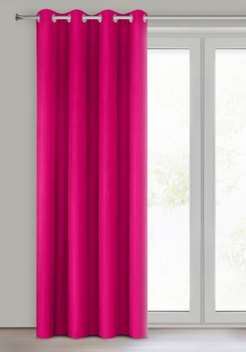 ZASŁONA GOTOWA RITA 140 X 250 CM AMARANTOWY