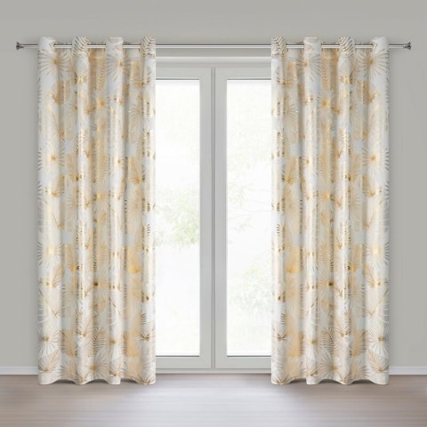 ZASŁONA GOTOWA ZARIA 140 X 250 CM KREMOWY