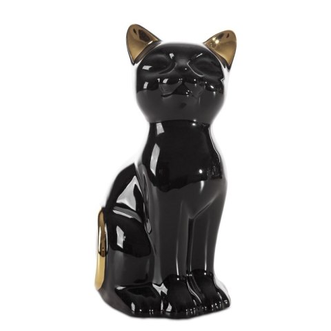 FIGURKA DEKORACYJNA CAT 11 X 9 X 20 CM CZARNY FIGURKA DEKORACYJNA CAT 11 X 9 X 20 CM CZARNY