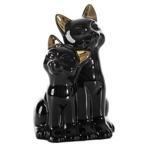 FIGURKA DEKORACYJNA CAT 14 X 12 X 22 CM CZARNY FIGURKA DEKORACYJNA CAT 14 X 12 X 22 CM CZARNY