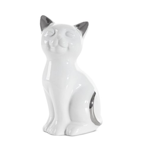 FIGURKA DEKORACYJNA CAT 8 X 7 X 16 CM BIAŁY FIGURKA DEKORACYJNA CAT 8 X 7 X 16 CM BIAŁY