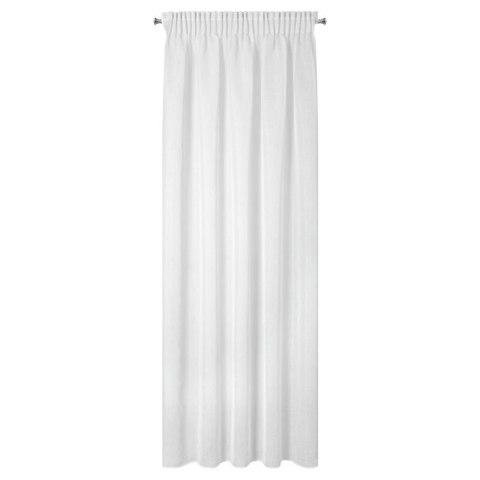 FIRANA GOTOWA MARGO NA TAŚMIE 140 X 270 CM BIAŁY