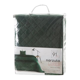 NARZUTA D91 LUIZ 3 170 X 210 CM CIEMNOZIELONY