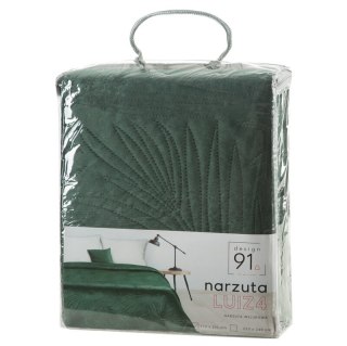 NARZUTA D91 LUIZ 4 170 X 210 CM CIEMNOZIELONY