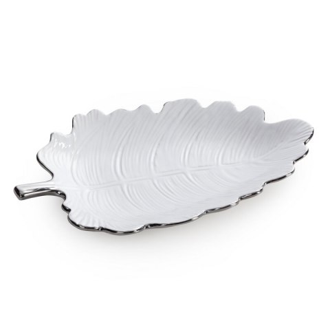 PATERA DEKORACYJNA ALMA (01) 30 X 14 X 4 CM BIAŁY PATERA DEKORACYJNA ALMA (01) 30 X 14 X 4 CM BIAŁY