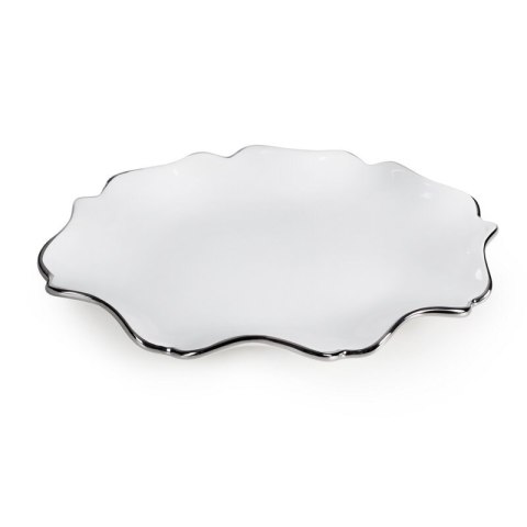PATERA DEKORACYJNA AUREN (02) 25 X 18 X 3 CM BIAŁY PATERA DEKORACYJNA AUREN (02) 25 X 18 X 3 CM BIAŁY
