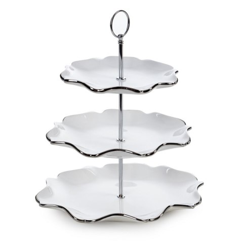 PATERA DEKORACYJNA AUREN (04) 30 X 21 X 54 CM BIAŁY PATERA DEKORACYJNA AUREN (04) 30 X 21 X 54 CM BIAŁY