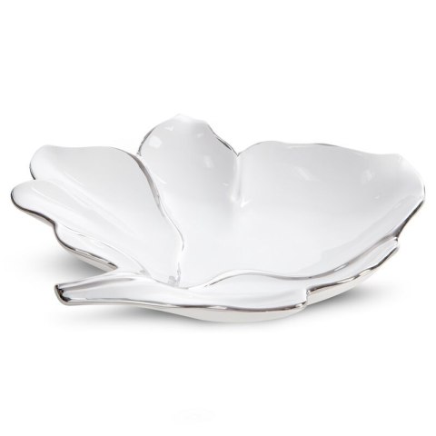 PATERA DEKORACYJNA NERIS (02) 30 X 28 X 6 CM BIAŁY PATERA DEKORACYJNA NERIS (02) 30 X 28 X 6 CM BIAŁY