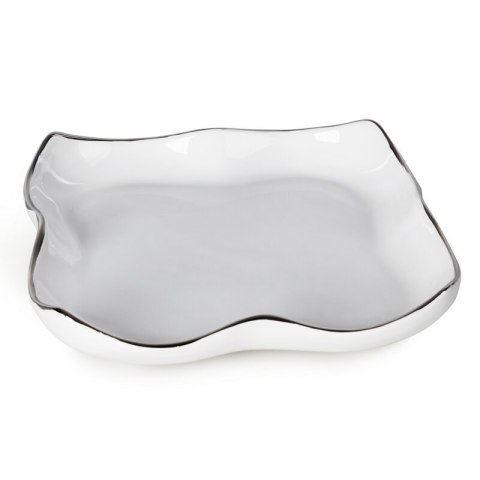 PATERA DEKORACYJNA TONY (01) 25 X 25 X 6 CM BIAŁY PATERA DEKORACYJNA TONY (01) 25 X 25 X 6 CM BIAŁY